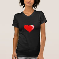 Modèle de T-Shirt de base foncé pour femmes - Pers