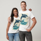Modèle de t-shirt Dolphin (Unisexe)