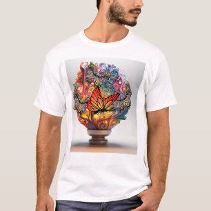 Modèle de T-shirt papillon Extraordinaire