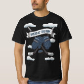 Modèle de t-shirt sport de hockey sur glace (Devant)