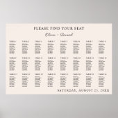 Modèle de tableau de bord du Mariage Sage Boho (Devant)