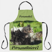 modèle de tablier de poussins de poulet (Recto)