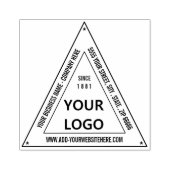 Modèle de tampon en caoutchouc pour entreprise à p (Impression)