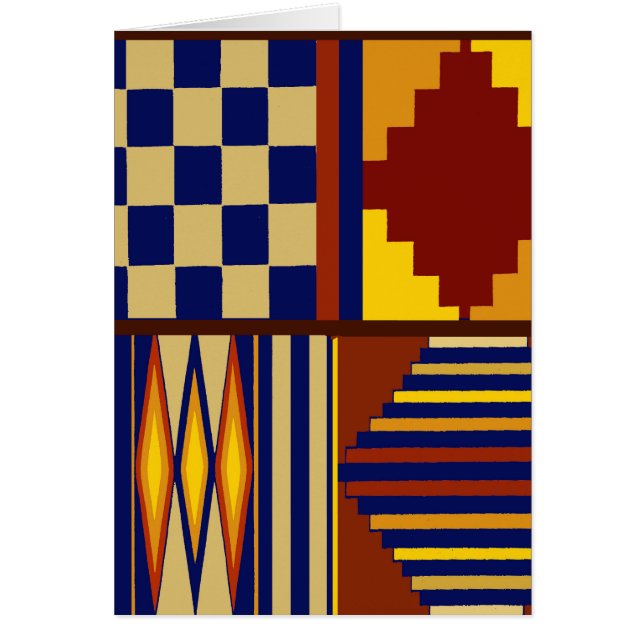Modèle de tapis de prière Kilim (Devant)