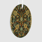 Modèle de tapisserie forestière de William Morris (devant)