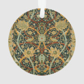 Modèle de tapisserie forestière de William Morris (dos)