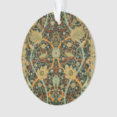 Modèle de tapisserie forestière de William Morris (devant)