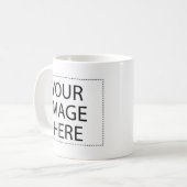 Modèle de tasse à deux images (Devant gauche)