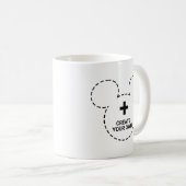 Modèle de Tasse avec l'icône de Mickey Mouse (Devant droit)