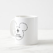 Modèle de Tasse avec l'icône de Mickey Mouse (Devant gauche)