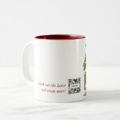 Modèle de tasse de café mon objet immobilier à la (Devant gauche)