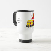 Modèle de tasse du voyage du professeur (Devant gauche)