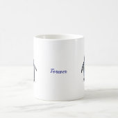 Modèle de tasse personnalisée avec image d'animal (Centre)