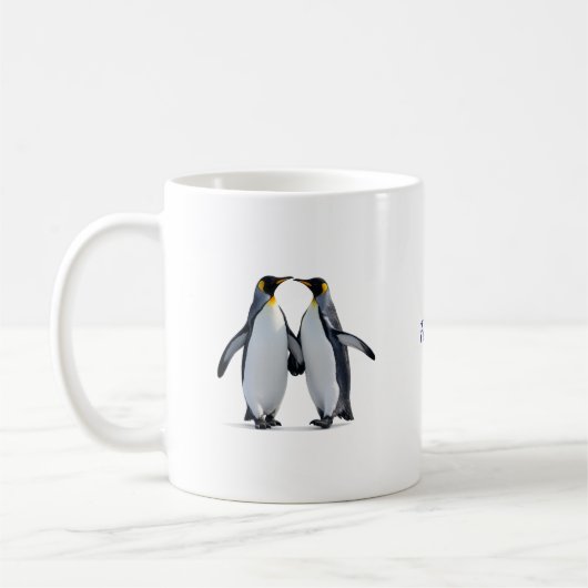 Modèle de tasse personnalisée avec image d'animal (Gauche)