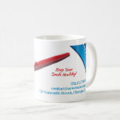 Modèle de Tasse pour Cabinet Dentaire (Devant droit)