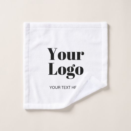 Modèle de téléchargement de logo ou d'image simple (Gant de toilette)