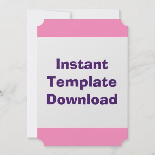 Modèle de téléchargement instantané de la carte ma (Devant)