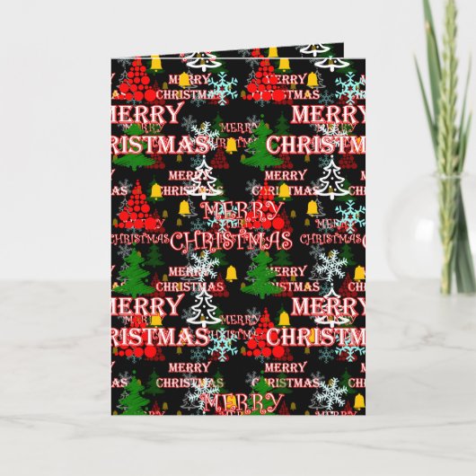 Modèle de texte décoratif Joyeux Noël (Devant)
