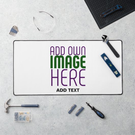 MODÈLE DE TEXTE D'IMAGE BLANCHE SIMPLE MODERNE (Poste de travail)