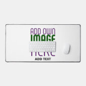 MODÈLE DE TEXTE D'IMAGE BLANCHE SIMPLE MODERNE (Clavier et souris)