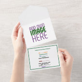 MODÈLE DE TEXTE D'IMAGE BLANCHE SIMPLE MODERNE (Déchirure)