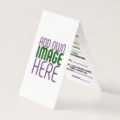 MODÈLE DE TEXTE D'IMAGE BLANCHE SIMPLE MODERNE (Front)