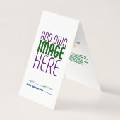 MODÈLE DE TEXTE D'IMAGE BLANCHE SIMPLE MODERNE (Front)