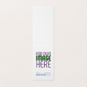 MODÈLE DE TEXTE D'IMAGE BLANCHE SIMPLE MODERNE (Outside Unfolded)