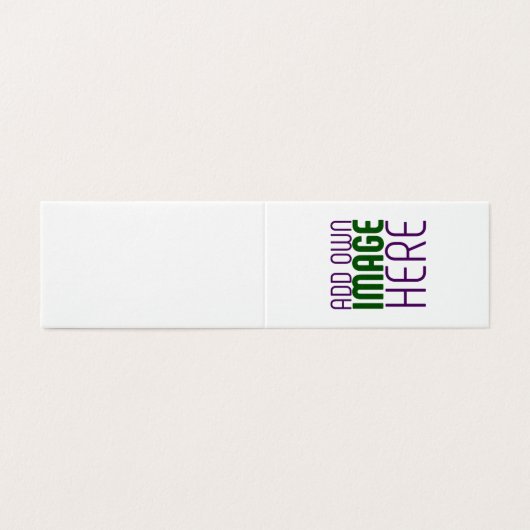 MODÈLE DE TEXTE D'IMAGE BLANCHE SIMPLE MODERNE (Outside Unfolded)