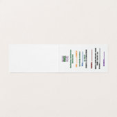 MODÈLE DE TEXTE D'IMAGE BLANCHE SIMPLE MODERNE (Inside Unfolded)