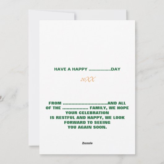 MODÈLE DE TEXTE D'IMAGE BLANCHE SIMPLE MODERNE (Dos)