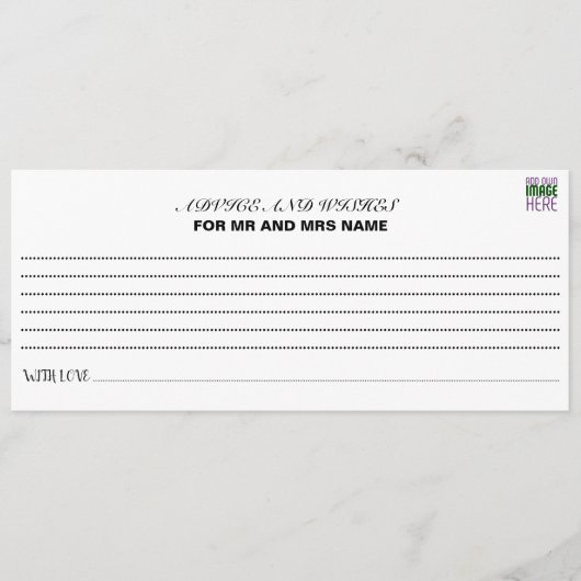 MODÈLE DE TEXTE D'IMAGE BLANCHE SIMPLE MODERNE (Devant)