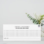 MODÈLE DE TEXTE D'IMAGE BLANCHE SIMPLE MODERNE (Debout devant)