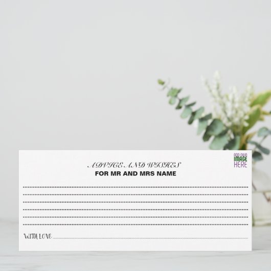 MODÈLE DE TEXTE D'IMAGE BLANCHE SIMPLE MODERNE (Debout devant)