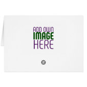 MODÈLE DE TEXTE D'IMAGE BLANCHE SIMPLE MODERNE (Dos Horizontal)