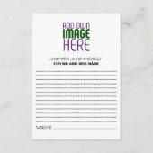 MODÈLE DE TEXTE D'IMAGE BLANCHE SIMPLE MODERNE (Devant)