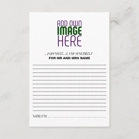 MODÈLE DE TEXTE D'IMAGE BLANCHE SIMPLE MODERNE (Devant)