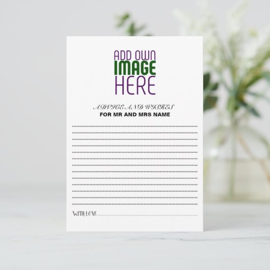 MODÈLE DE TEXTE D'IMAGE BLANCHE SIMPLE MODERNE (Debout devant)