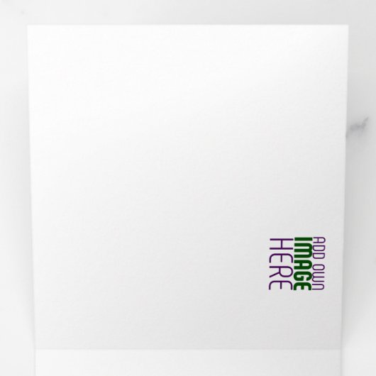 MODÈLE DE TEXTE D'IMAGE BLANCHE SIMPLE MODERNE (Intérieur en premier)