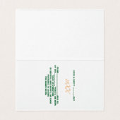 MODÈLE DE TEXTE D'IMAGE BLANCHE SIMPLE MODERNE (Inside Unfolded)