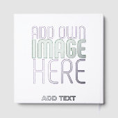 MODÈLE DE TEXTE D'IMAGE BLANCHE SIMPLE MODERNE (Verso)