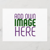 MODÈLE DE TEXTE D'IMAGE BLANCHE SIMPLE MODERNE (Dos)