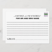 MODÈLE DE TEXTE D'IMAGE BLANCHE SIMPLE MODERNE (Devant / Derrière)