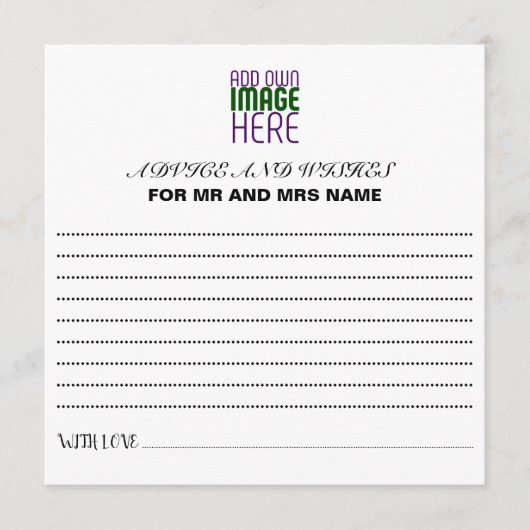 MODÈLE DE TEXTE D'IMAGE BLANCHE SIMPLE MODERNE (Devant)