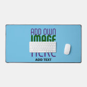 MODELE DE TEXTE D'IMAGE BLEU CIEL SWAG ÉDITABLE MO (Clavier et souris)