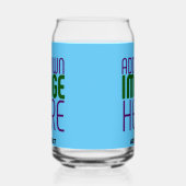 MODÈLE DE TEXTE D'IMAGE BLEU SKY SWAG MODERNE MODI (Gauche)