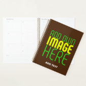 MODÈLE DE TEXTE D'IMAGE BROWN SIMPLE MODERNE (Devant avec enveloppe)