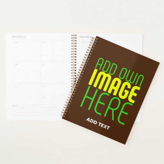 MODÈLE DE TEXTE D'IMAGE BROWN SIMPLE MODERNE (Devant avec enveloppe)