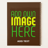 MODÈLE DE TEXTE D'IMAGE BROWN SIMPLE MODERNE (Dos)