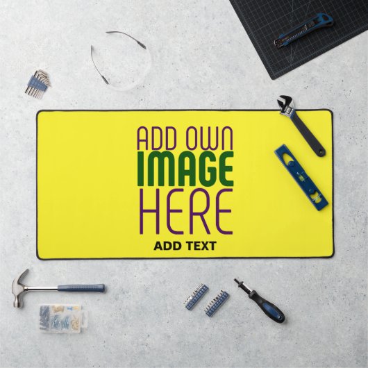 MODELE DE TEXTE D'IMAGE JAUNE CLAIR ÉDITABLE MODER (Poste de travail)